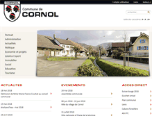 Tablet Screenshot of cornol.ch